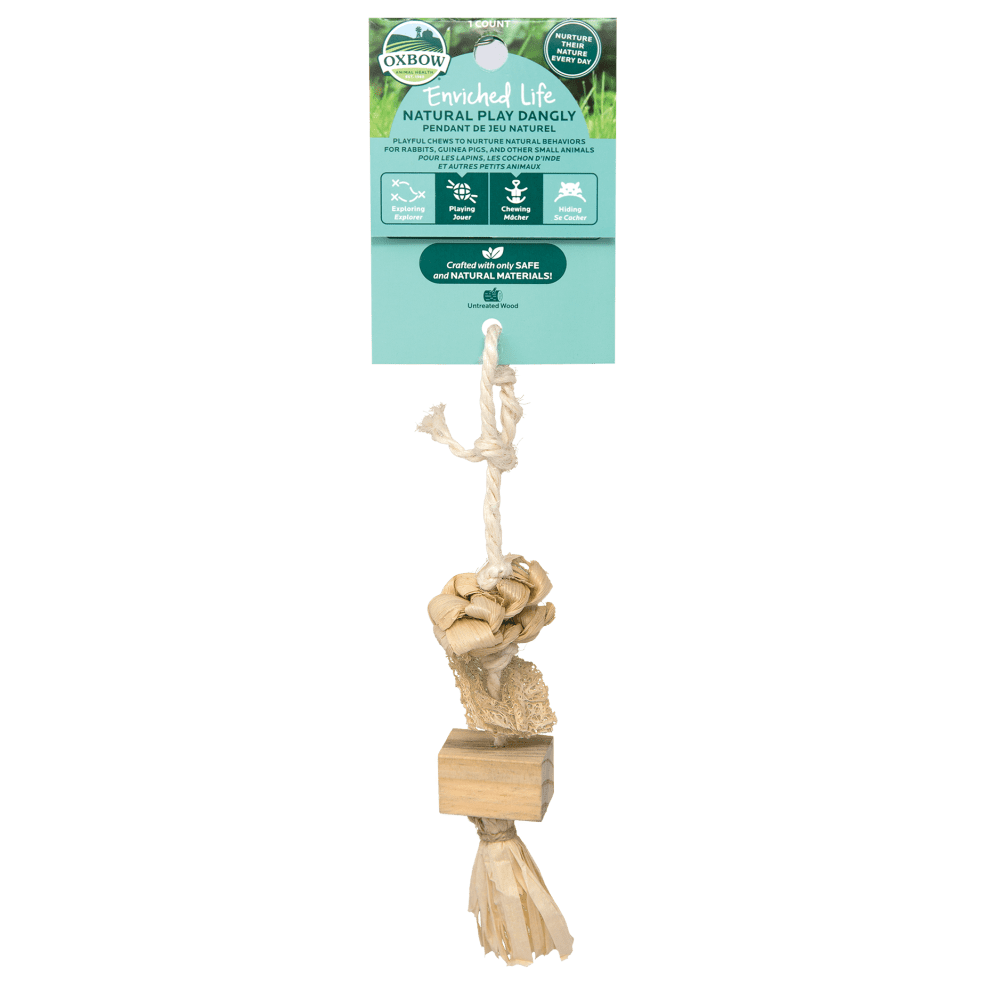 Oxbow enriched Life Natural Play Dangly, Small Animal Toy