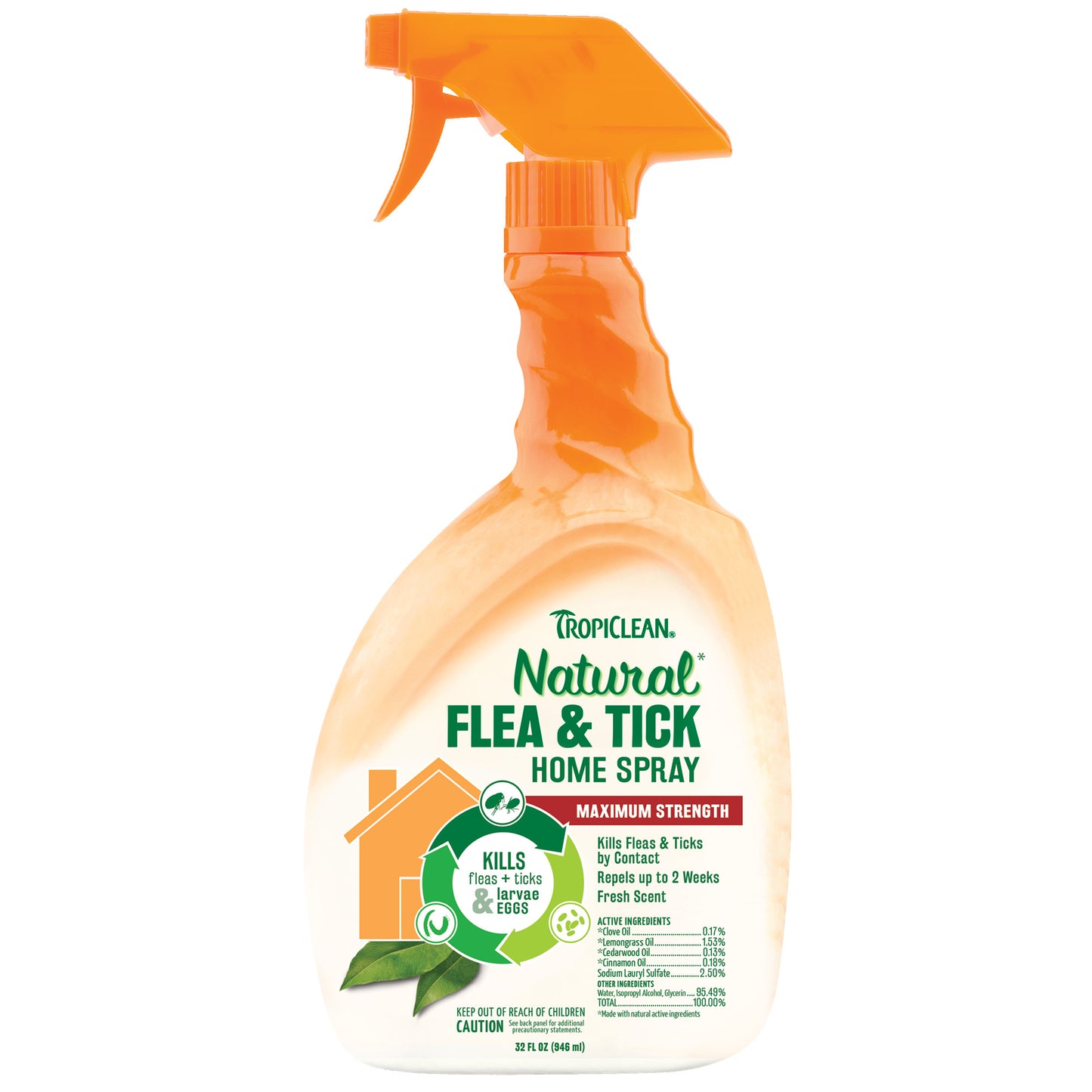 Tropiclean Flea & Tick Home 32-oz Spray
