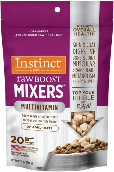 Nature's variety instinct raw boost mixers hotsell