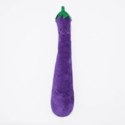 Zippy Paws Jigglerz Eggplant, Dog Toy