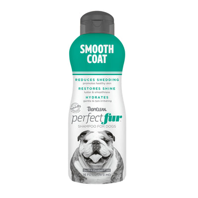 Tropiclean Perfect Fur Smooth Coat 16-oz, Dog Shampoo