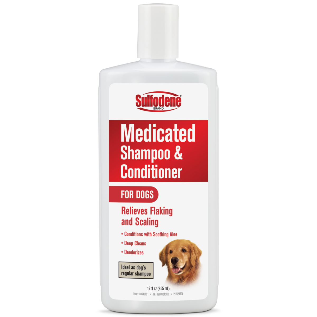 Sulfodene Medicated 12-oz, Dog Shampoo & Conditioner