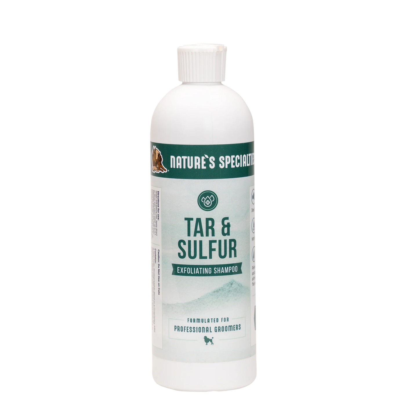 Nature's Specialties Tar & Sulfer 16-oz, Dog Shampoo