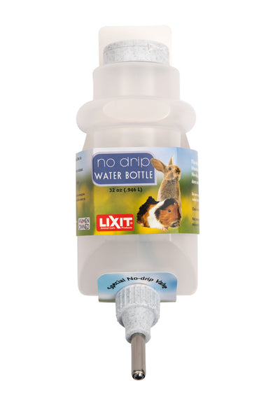 Lixit Top Fill Water Bottle 32-oz, Small Animal Water Bottle