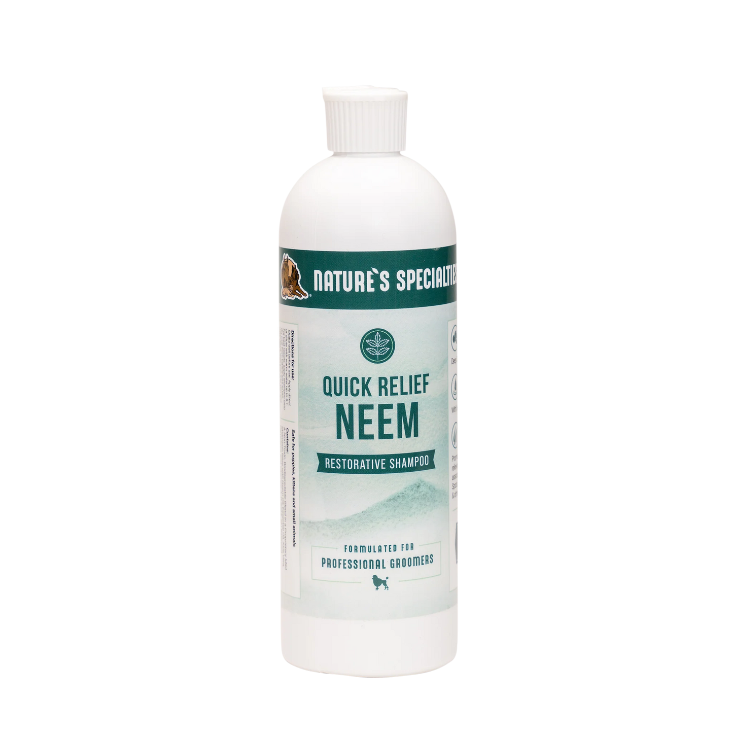 Nature's Specialties Quick Relief Neem 16-oz, Pet Shampoo