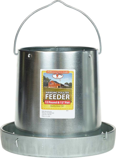 Little Giant 12-lb Hanging Metal, Poultry Feeder
