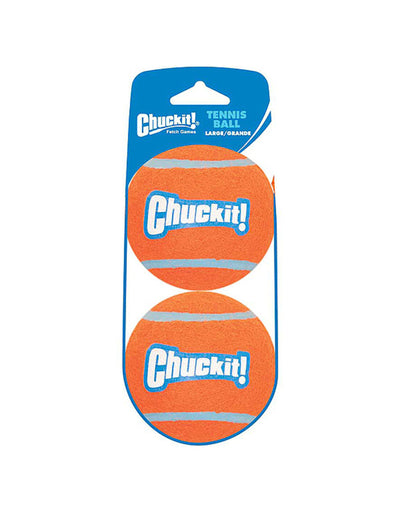 Chuckit! Large Tennis Balls, 2-Pack, Dog Toy