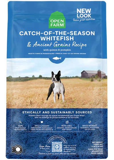 Open Farm Catch-of-the-Season Whitefish & Ancient Grains, Dry Dog Food