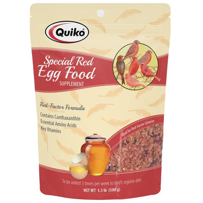 Quiko Special Red Egg Food 1.1-lb, Bird Supplement