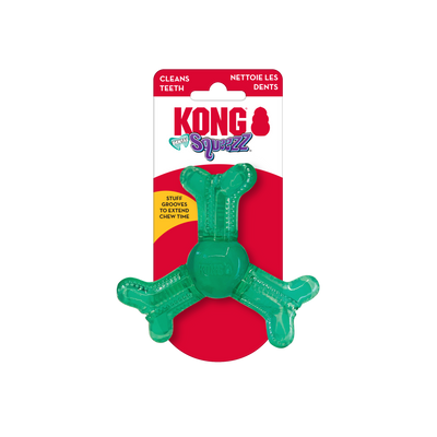 Kong Extra Small/Small Squeezz Dental Roller, Dog Toy
