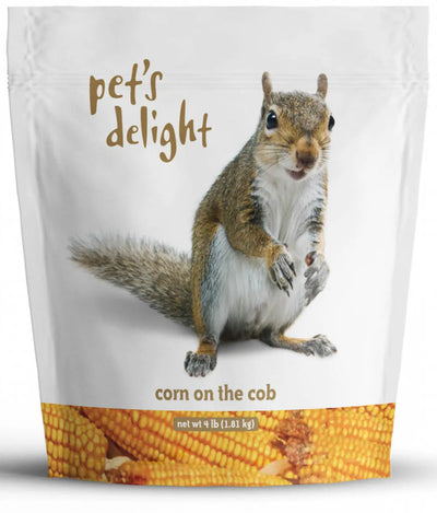 Volkman Pet's Delight Corn On The Cob 4-lb, Squirrel Treat