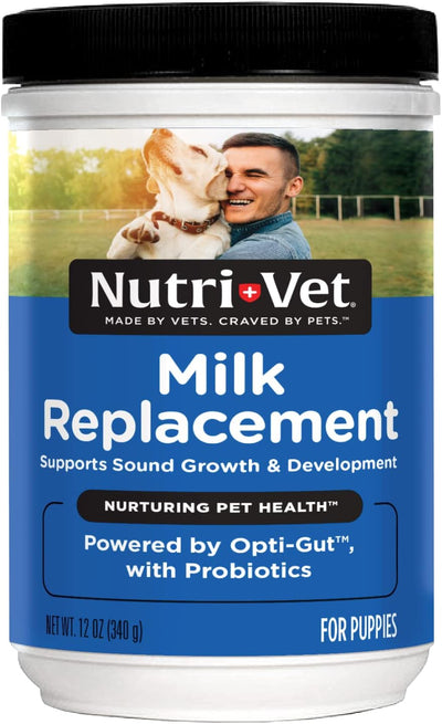 Nutri-Vet Puppy Milk Replacement Powder 12-oz, Dog Supplement