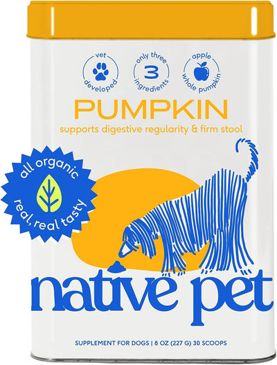 Native Pet Pumpkin 8-oz, Dog Supplement