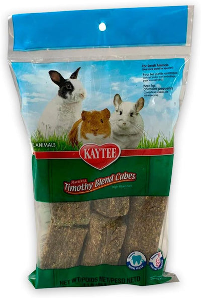 Kaytee Timothy Cubes 1-lb, Small Animal Treat