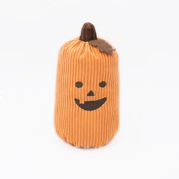 Zippy Paws Halloween Jumbo Pumpkin Orange, Dog Toy