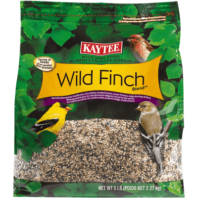 Kaytee Wild Finch Blend 5-lb, Bird Food