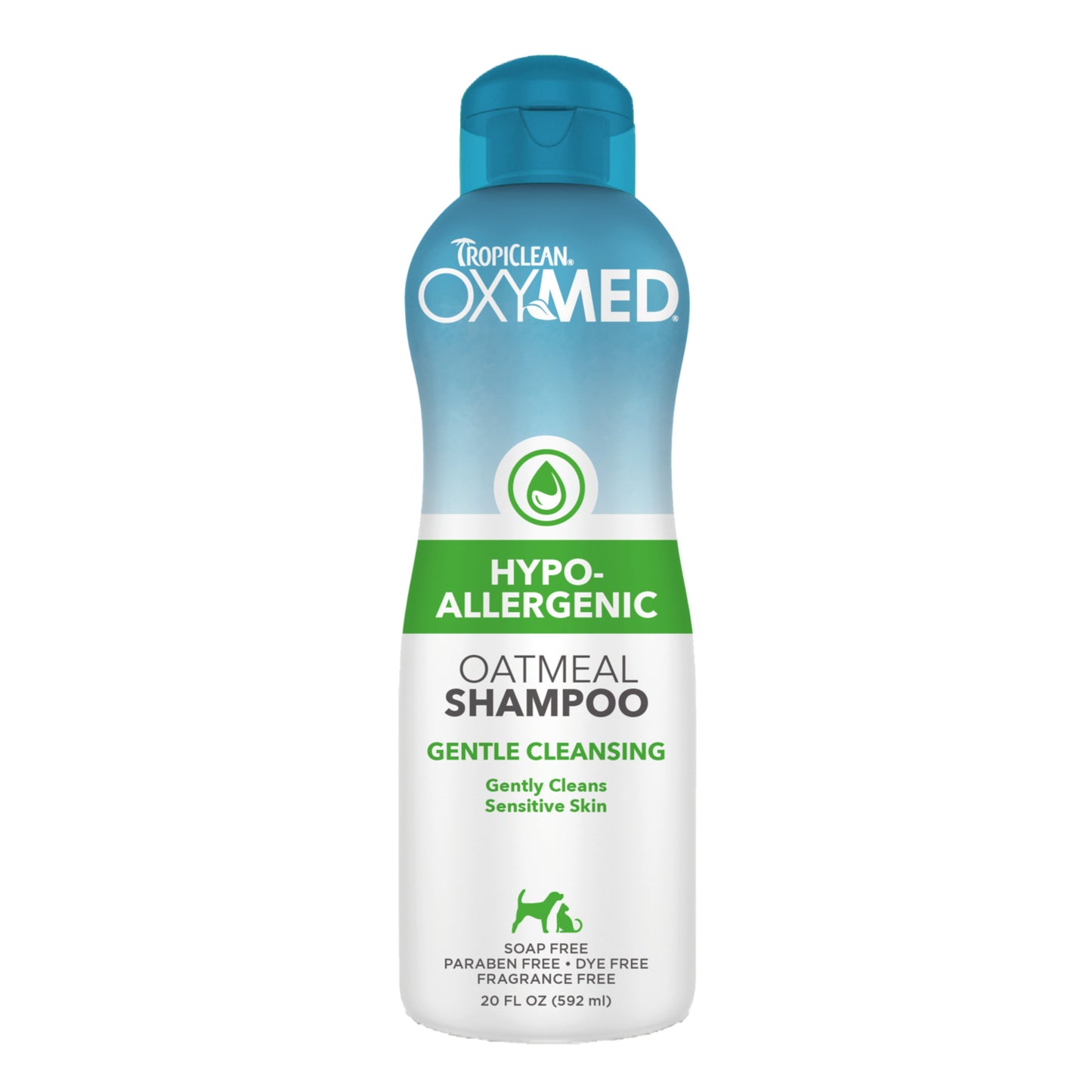 Tropiclean Oxymed Hypoallergenic 20-oz, Pet Shampoo