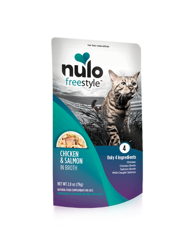 Nulo Freestyle Grain-Free Chicken & Salmon 2.8-oz, Cat Meal Topper