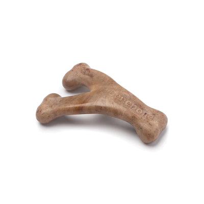 Benebone  Puppy Bacon Wishbone, Dog Toy