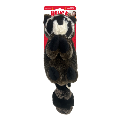 Kong Medium Wild Low Stuff Raccoon, Dog Toy