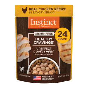 Instinct Healthy Cravings Real Chicken Recipe 3-oz, Dog Food Topper