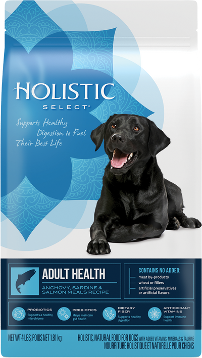 Holistic Select Adult Health Anchovy & Sardine And Salmon Meal Recipe 24-lb, Dry Dog Food