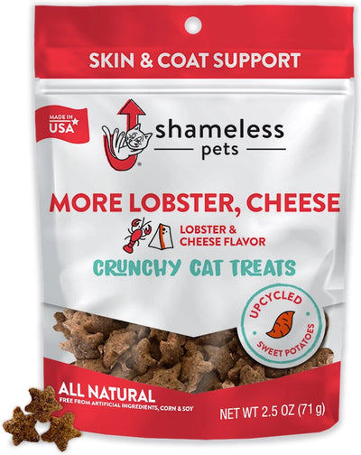 Shameless Pets More Lobster, Cheese 2.5-oz, Cat Treat