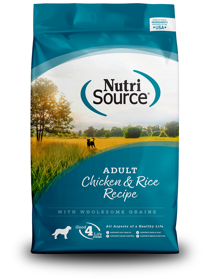 Nutrisource Adult Chicken And Rice, Dry Dog Food