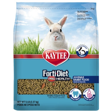 Kaytee Forti-Diet Pro Health 5-lb, Juvenile Rabbit Food