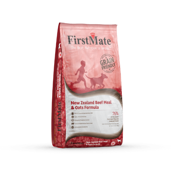 FirstMate New Zealand Beef Meal & Oats Formula, Dry Dog Food