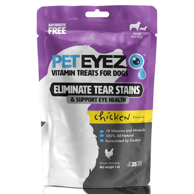 Pet Eyez Freeze-Dried Vitamin Chicken Formula 1-oz, Dog Supplement