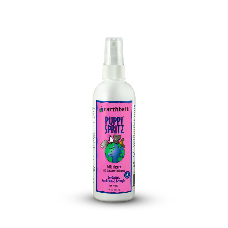 Earthbath Puppy Spritz Wild Cherry Scent 8-oz,  Deodorizing Spray