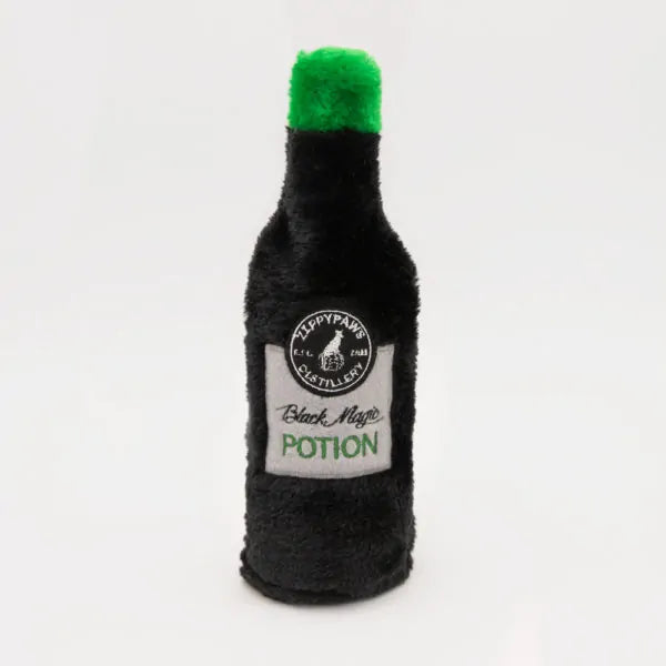 Zippy Paws Halloween Happy Hour Crusherz Black Magic Potion, Dog Toy