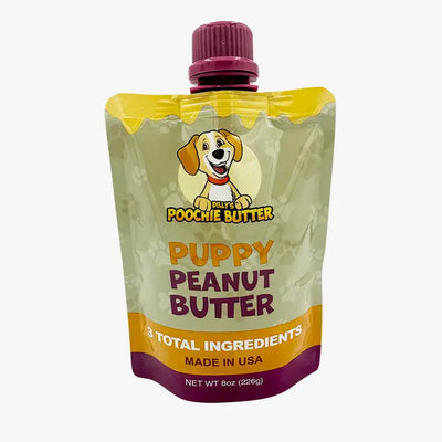 Poochie Butter Puppy Squeeze Pack 8-oz, Dog Treat