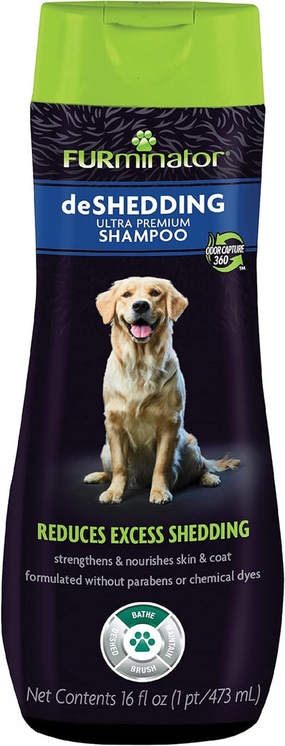 Furminator Deshedding 16-oz, Dog Shampoo