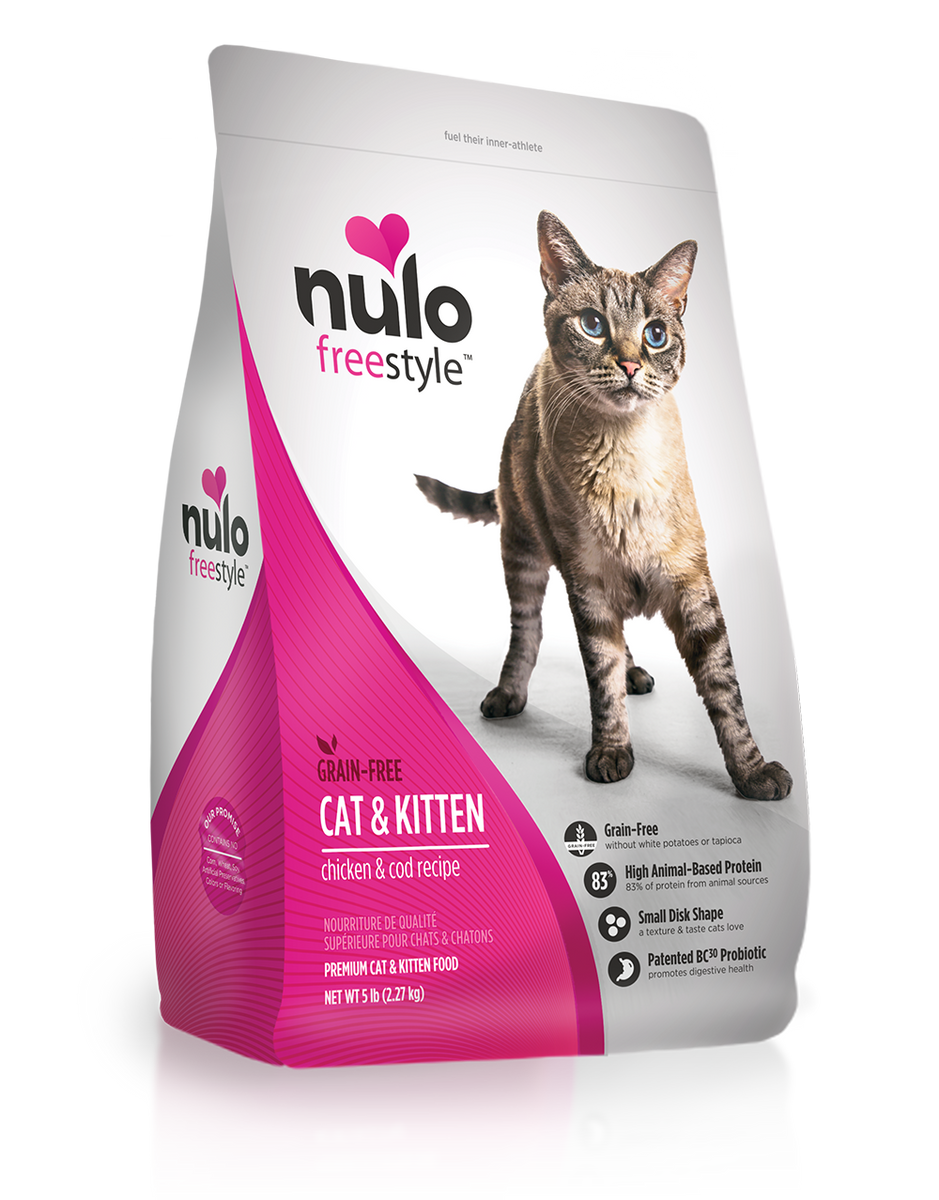 Nulo Freestyle High-Protein Kibble Chicken & Cod Recipe, Dry Cat Food