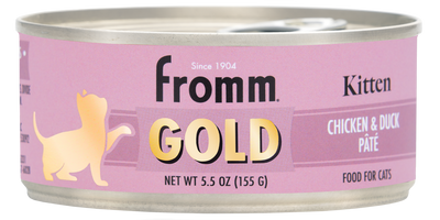 Fromm Kitten Gold Chicken & Duck Pate, Wet Cat Food Case