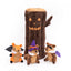 Zippy Paws Halloween Burrow® Haunted Log, Dog Toy