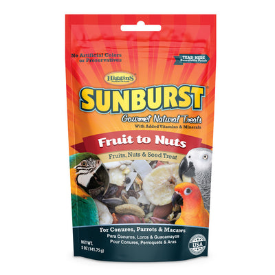 Higgins Sunburst Fruit To Nuts 5-oz, Bird Treat