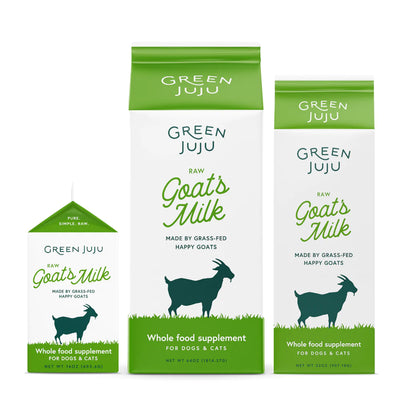 Green Juju Frozen Raw Goat's Milk