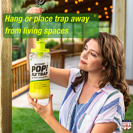Pop fly outlet trap