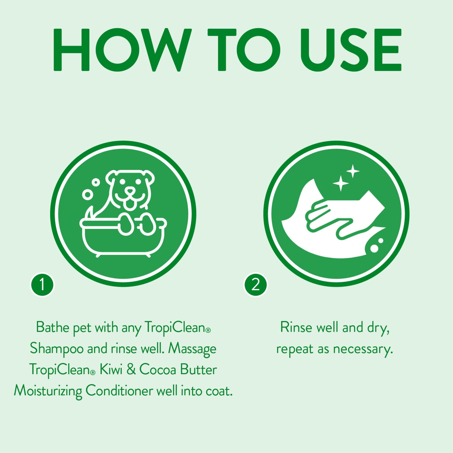 Tropiclean Kiwi & Coco Butter Moisturizing  20-oz, Pet Conditioner