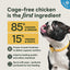 Instinct FreshRaw Patties Cage-Free Chicken Recipe, Frozen Raw Dog Food, 6-lb Bag
