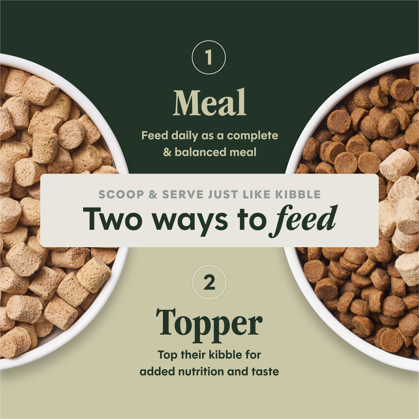 Instinct Raw Freeze-Dried Meals Real Lamb Recipe Dog Food