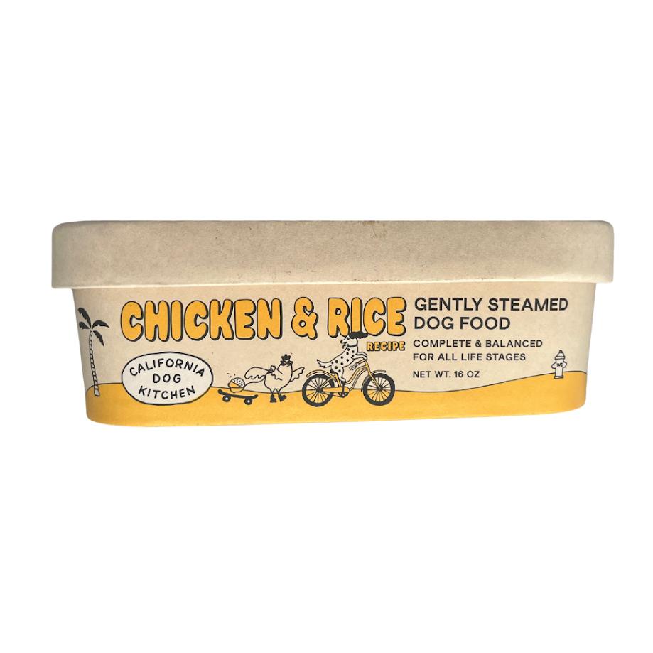 California Dog Kitchen Frozen Gently Cooked Chicken & Rice Dog Food
