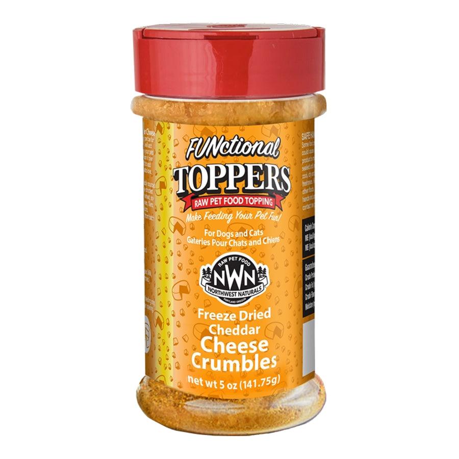 Northwest Naturals Freeze-Dried Functional Topper Cheddar Cheese 5-oz, Meal Topper