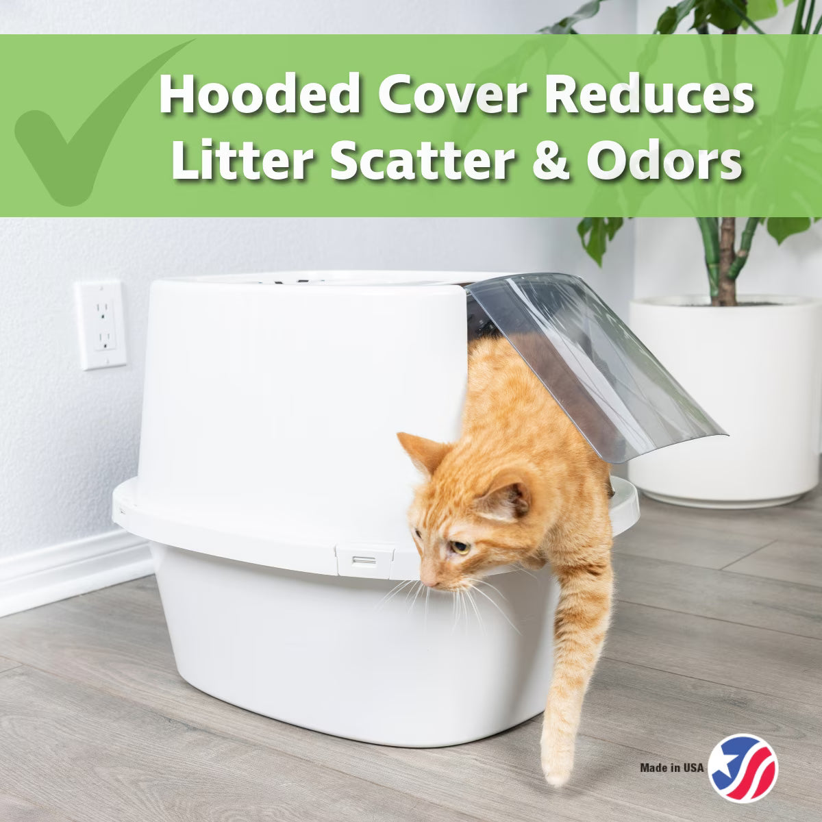 Van Ness Large Enclosed Cat Pan