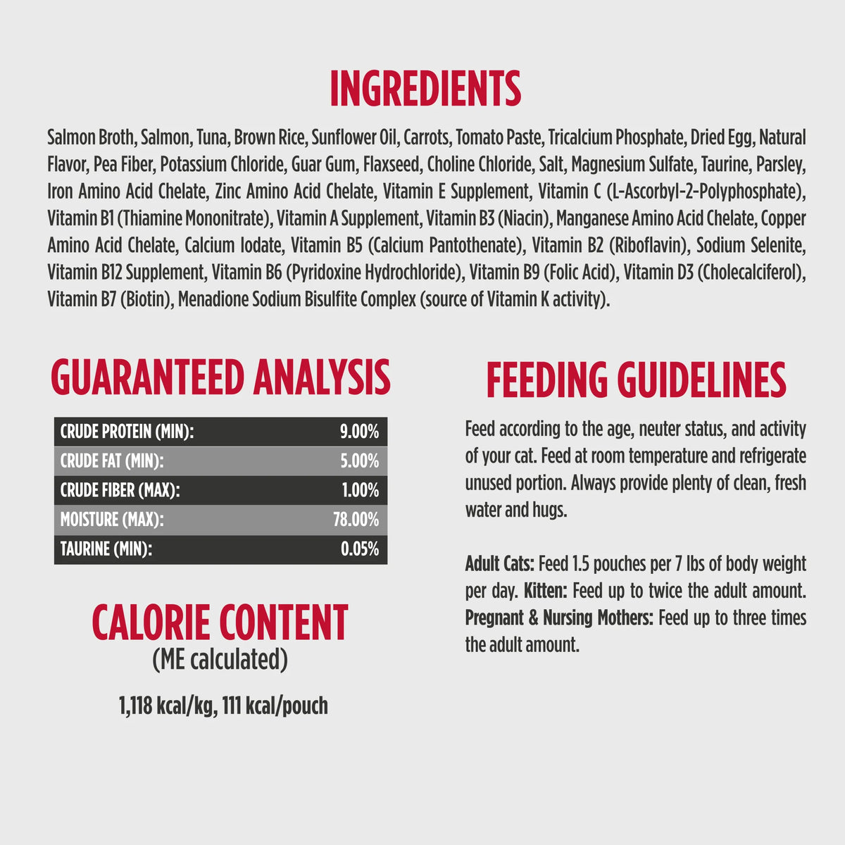 Nulo Gently-Cooked Meals Salmon & Tuna Recipe, Wet Cat Food, 3.5-oz Case of 24