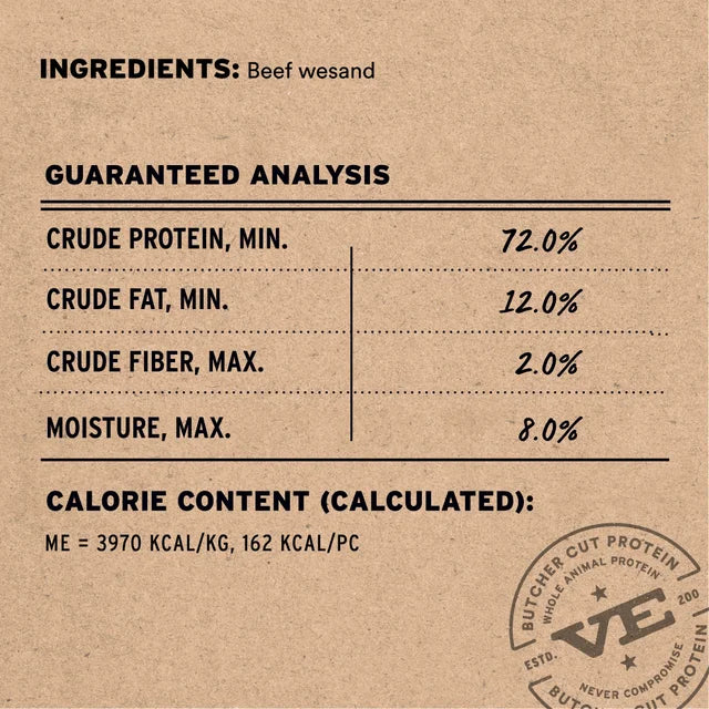Vital Essentials Freeze-Dried Raw Bar Moo Sticks, Dog Chews