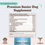Natural Dog Company Senior Support Chew, Dog Supplement, 90-count, 9.5-oz
